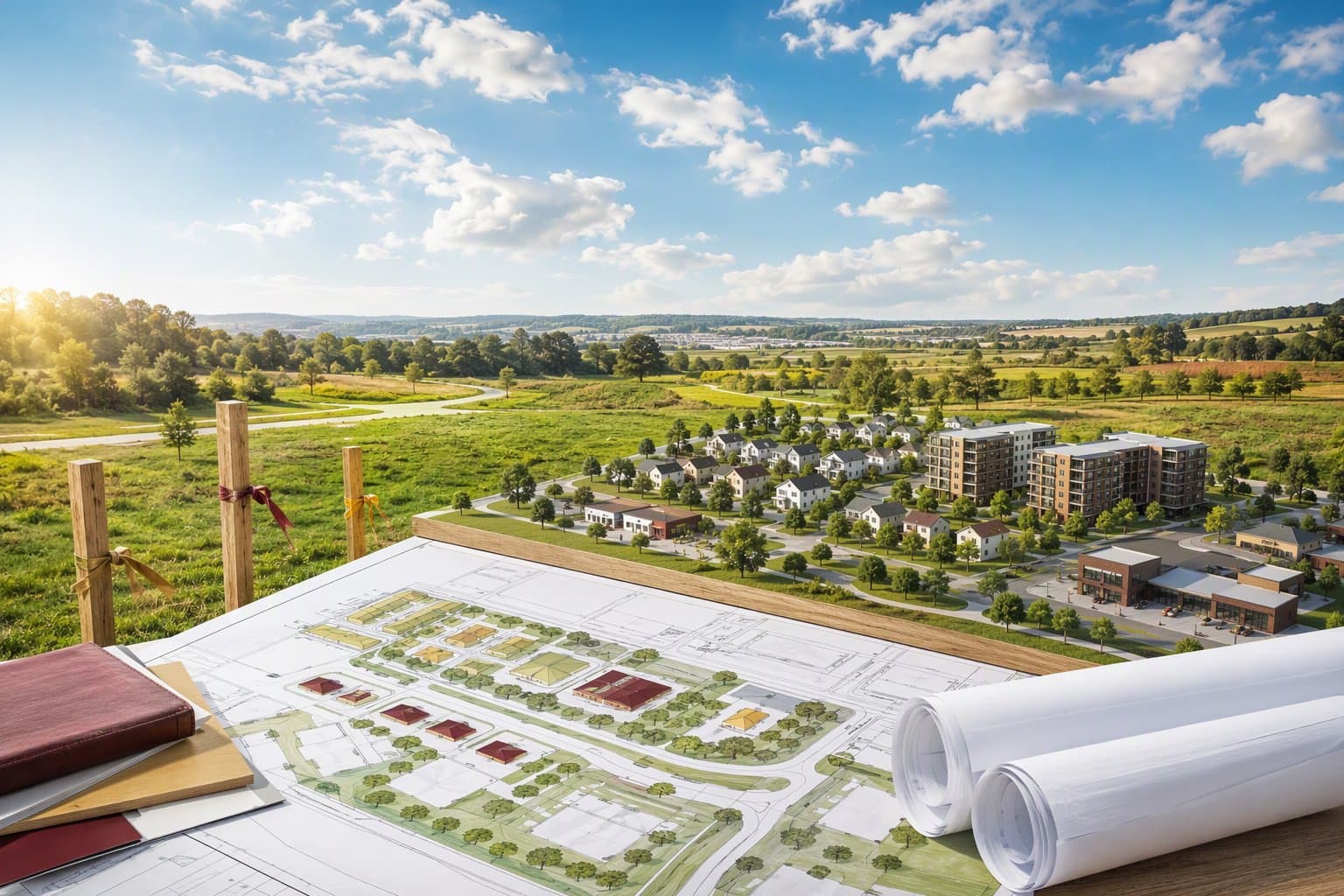 Master-Planned Development - illustration, Jake Team LLC