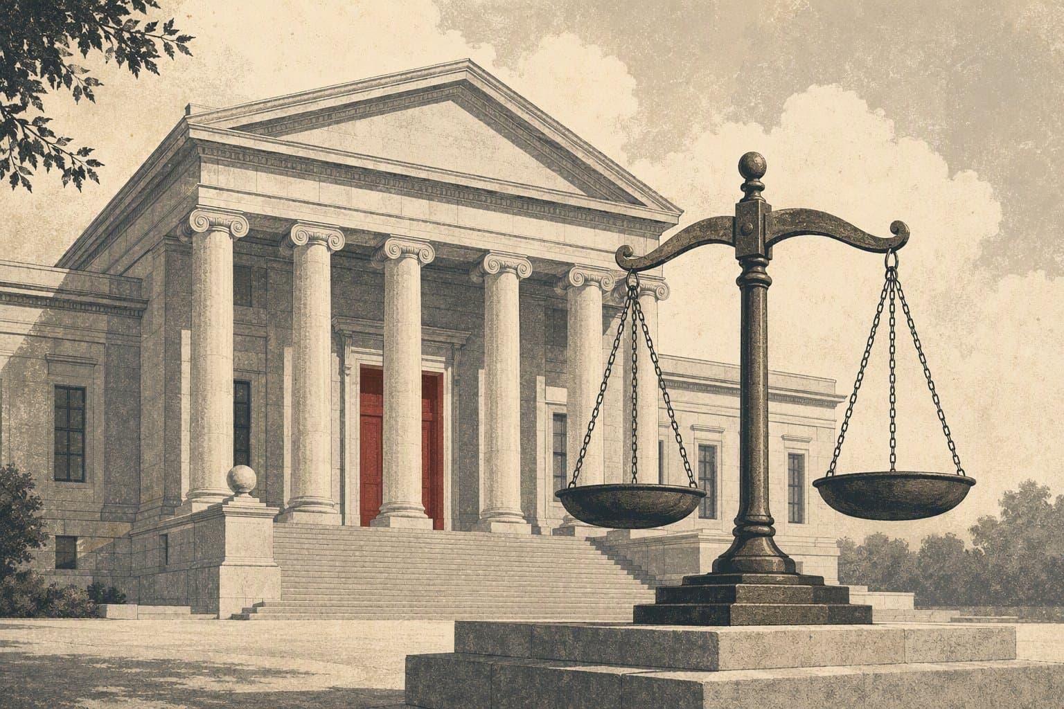 Courts Justice - illustration, Jake Team LLC