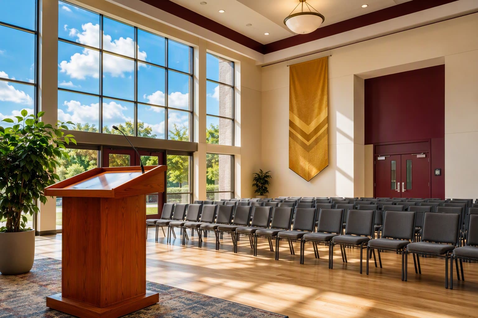 Brazos Center Forum - illustration, Jake Team LLC
